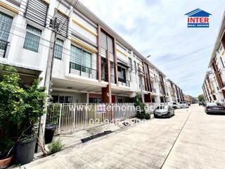 Exterior view of residential buildings