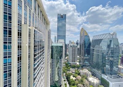 Cityscape view from high-rise building