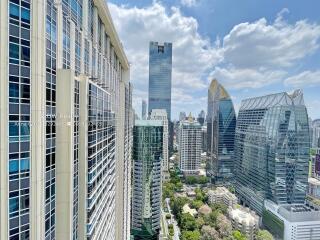 Cityscape view from high-rise building