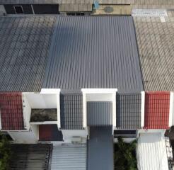 Aerial view of a residential building