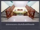 Grand staircase in a building lobby