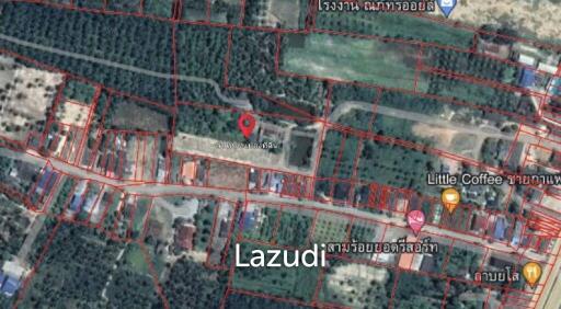 1-2-27 Rai Of Land Plot For Sale In Sam Roi Yot