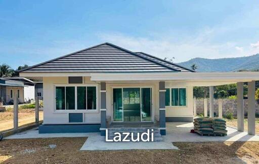 125 ตร.ม.  3 ห้องนอน  2 ห้องน้ำ บ้านเดี่ยวสำหรับ ขายใน ปราณบุรี