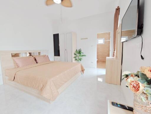 Muji style house for rent/sale in Nong Han, San Sai.