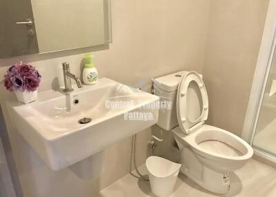 Large, 2 bedroom, 2 bathroom unit for sale in The Base, central Pattaya in rare Foreign name.