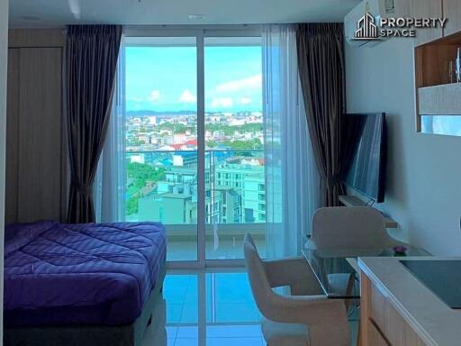 Studio In City Garden Tower Condominium Pattaya For Rent