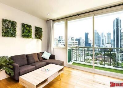 Wind Sukhumvit 23 - 1 Bed Corner Unit Condo on 14th Floor at Asoke with City Views