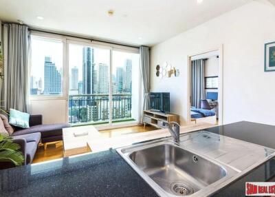 Wind Sukhumvit 23 - 1 Bed Corner Unit Condo on 14th Floor at Asoke with City Views