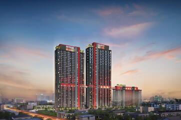 New High-Rise Condo with Excellent Facilities near MRT Huai Kwang - 1 Bed to Triplex Units and Sky Facilities