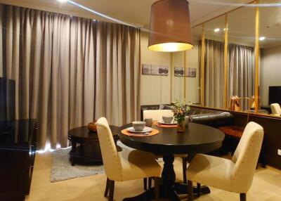 HQ Thonglor by Sansiri - 45 sqm. and 1 bedroom, 1 bathroom