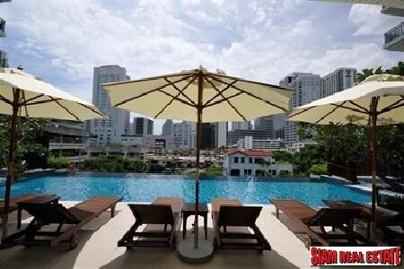 Wind Sukhumvit 23 for Rent, 2 bedrooms, 2 bathrooms, fully furnished on 5th floor at Sukhumvit area, Asoke