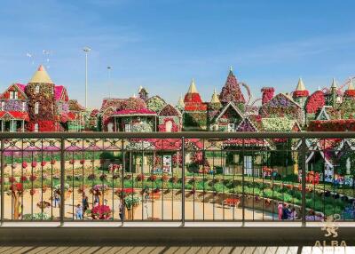 Top Floor  Miracle Garden View  Off Plan Resale