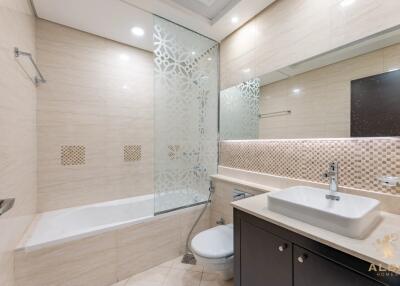 868 قدم مربع, 1 سرير, 2 حمامات شقة مدرجة بسعر AED 120,000./شهر