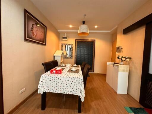 Dining room with table and chairs