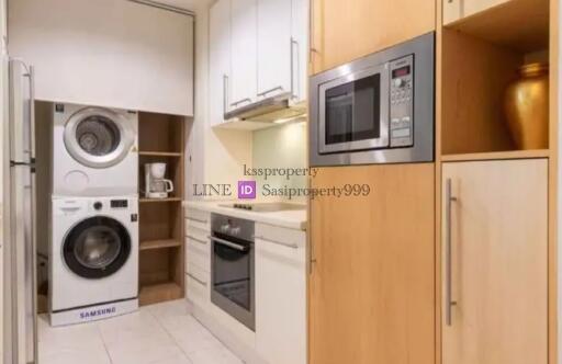 Modern kitchen with built-in appliances