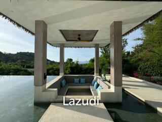 Luxury Bali Style Sea View Villa in Bophut Hills