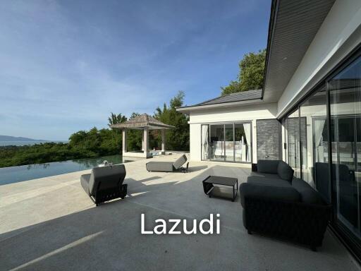 Luxury Bali Style Sea View Villa in Bophut Hills