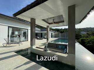 Luxury Bali Style Sea View Villa in Bophut Hills