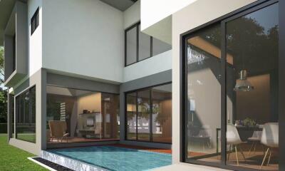 Pool villa for Sale in Chang Phueak, Mueang Chiang Mai.