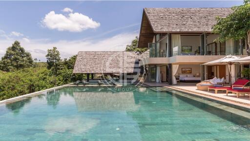 5 Bedroom Residence with Ocean view in Koh Samui