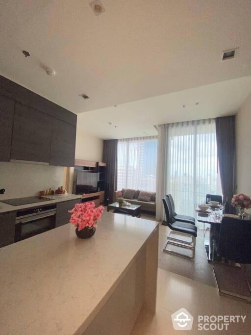 2-BR Condo at The Esse Asoke near MRT Sukhumvit