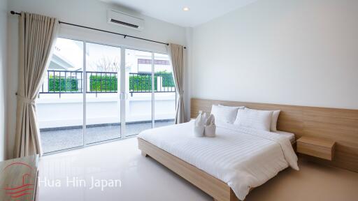 Contemporary 4 Bedroom Pool Villa with Stunning View from Roof Top Terrace for Sale in South of Hua Hin (fully furnished)