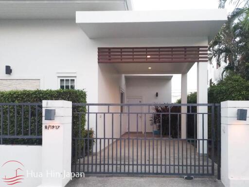 Modern 3 Bedroom Pool Villa With Roof Top Terrace For Rent Near Sai Noi Beach, Hua Hin