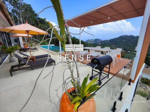 Scenic 3 bedroom villa for sale in Koh Phangan