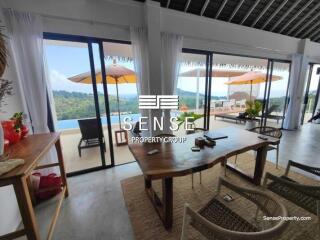 Scenic 3 bedroom villa for sale in Koh Phangan