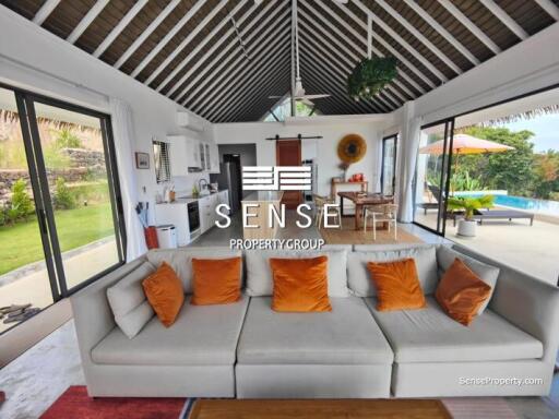 Scenic 3 bedroom villa for sale in Koh Phangan