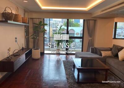 cozy 3 bed in downtown for rent near langsuan