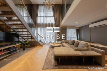 modern 2 bedroom duplex for sale in Sukhumvit