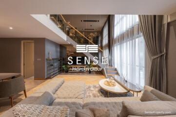 modern 2 bedroom duplex for sale in Sukhumvit