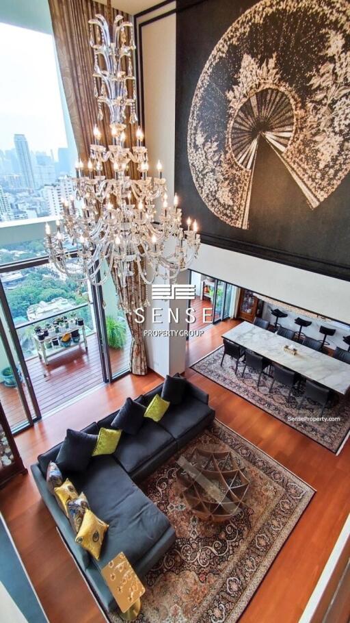 Luxurious 4 bed for rent at sukhothai residence