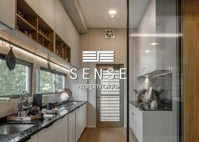 Japandi style 3 bed house for rent at Vive rama 9