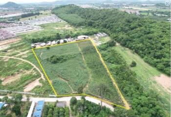 Aerial view of land for sale