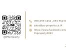 Business card with QR code and contact information