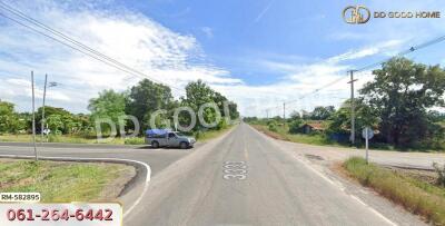 roadside with car and greenery