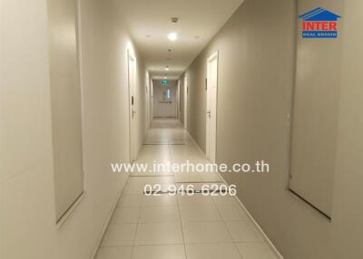 Hallway in a residential building