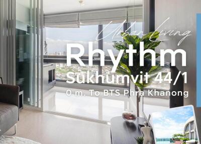 Condo for Rent at Rhythm Sukhumvit 44/1