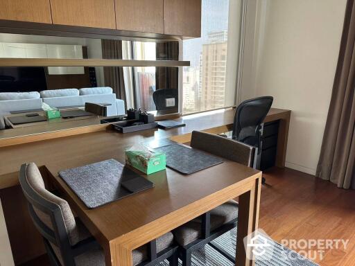 1-BR Condo at Hansar Bangkok Hotel near BTS Ratchadamri