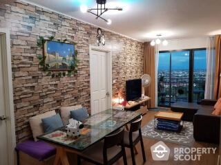 2-BR Condo at U Delight Residence Riverfront Rama 3 in Bang Phong Phang