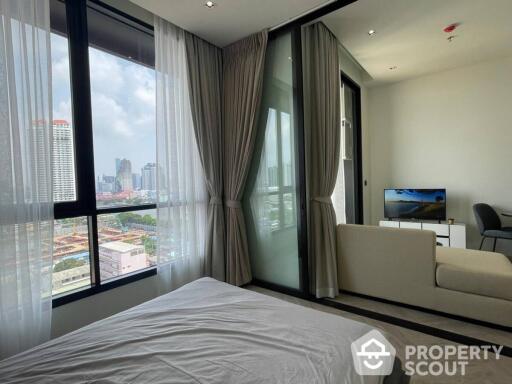 1-BR Condo at Chapter Charoennakhorn - Riverside near BTS Krung Thon Buri