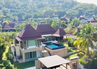 Panorama Khao Tao: Bali Style 3 Bedroom Pool Villa