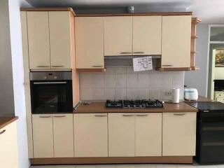 Modern kitchen with cabinets and appliances