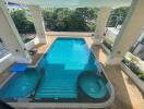 Outdoor swimming pool