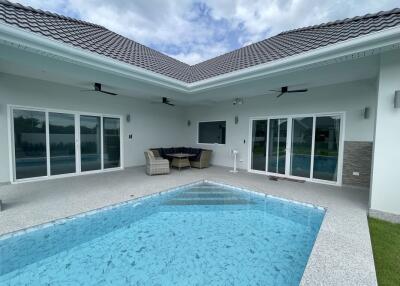 Smart Hamlet: 2 Bed Pool Villa on Good Size Plot