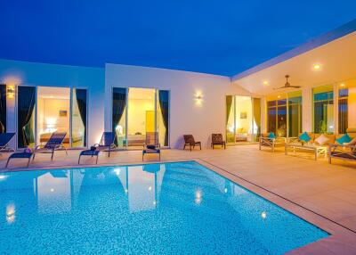 Modern 3 Bedroom Private Pool Villa