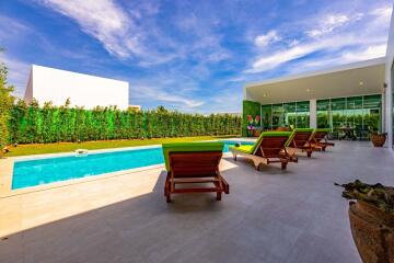 Modern Tropical 4 Bedroom Pool Villa