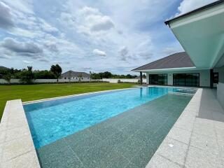 Modern 4 Bed Pool Villa on Large Land Plot